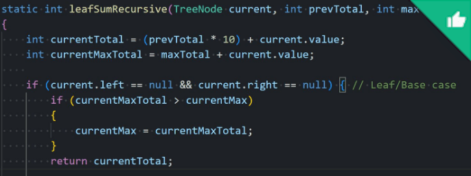 Sum Root to Leaf Numbers