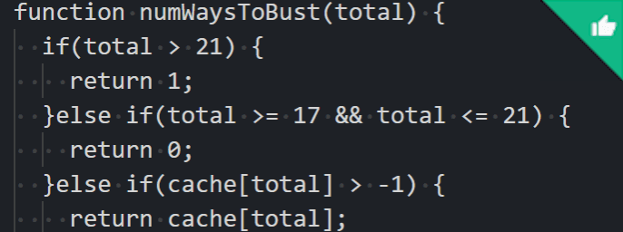 Simplified Blackjack