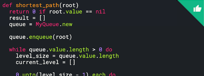 Minimum tree depth